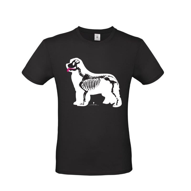 T-Shirt uomo cane Terranova - grafica Newfy X-Ray T-Shirt uomo cane Terranova - grafica Newfy X-Ray