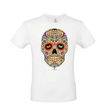 T-Shirt uomo con grafica cane Terranova - La noche de los muertos 2