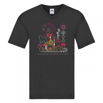 T-Shirt bimbo con grafica Terranova Newfy Passion 2