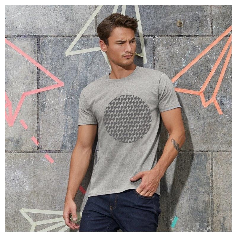 T-Shirt uomo con grafica cane Terranova - Optical T-Shirt uomo con grafica cane Terranova - Optical