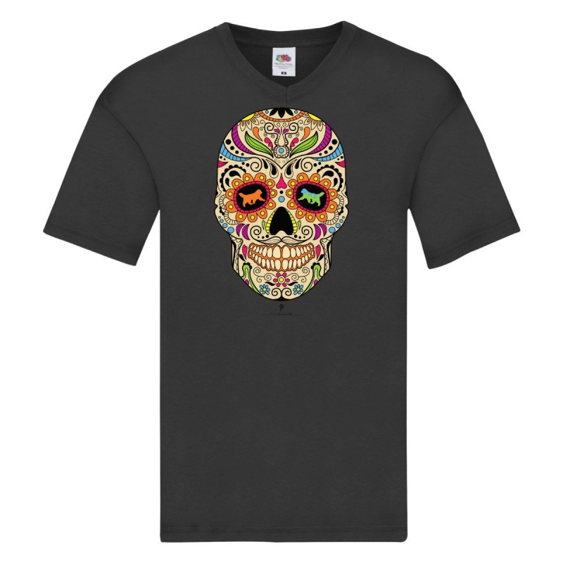 T-shirt bambino con grafica cane Terranova La noche de los muertos 2