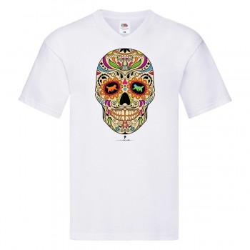 T-shirt bambino con grafica cane Terranova La noche de los muertos 2