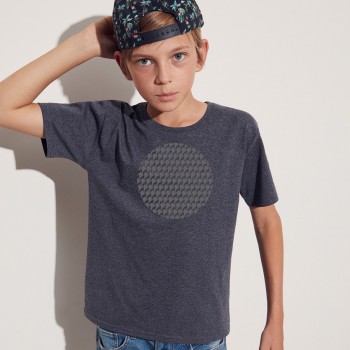 T-shirt bambino con grafica cane Terranova Newfy Optical