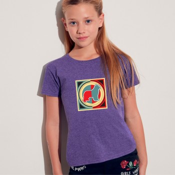 T-Shirt bimba con grafica Terranova Newfy Industrial