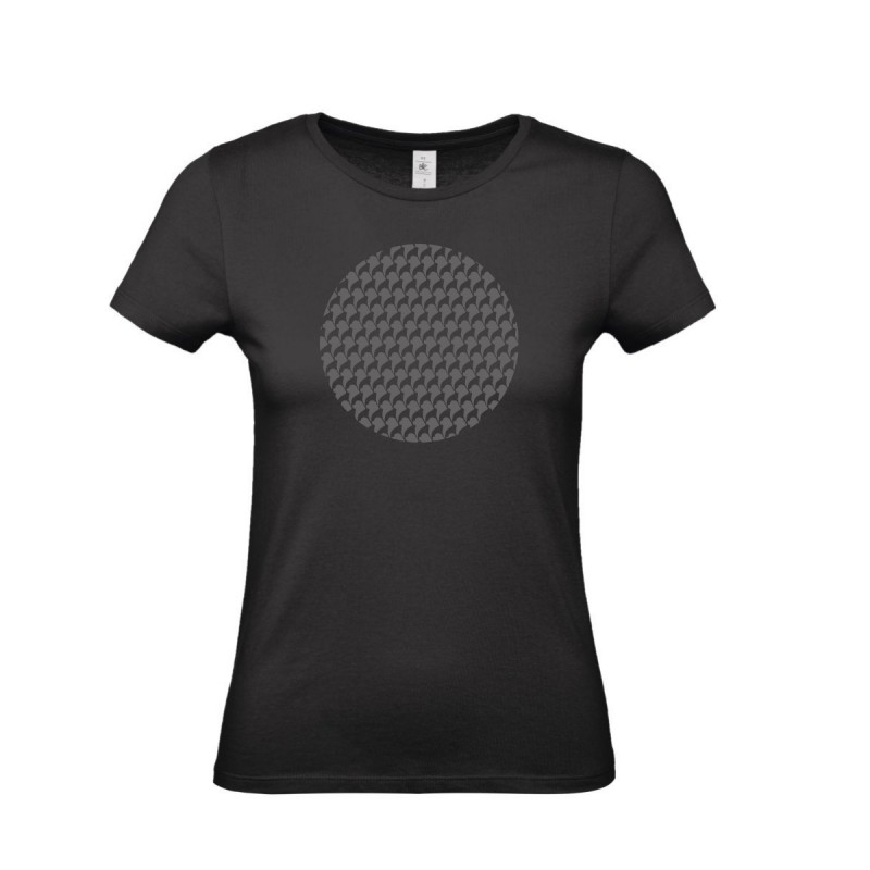 T shirt bimba con grafica cane Terrranova Newfy Optical T shirt bimba con grafica cane Terrranova Newfy Optical