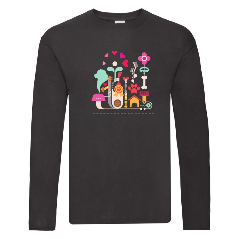 T-Shirt a maniche lunghe bambini con grafica Terranova Newfy Passion1 T-Shirt a maniche lunghe bambini con grafica Terranova Newfy Passion1