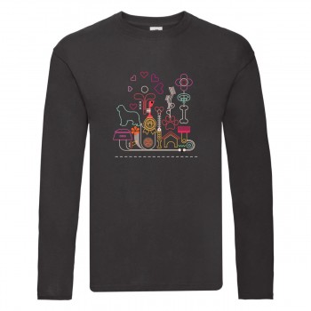 T-Shirt a maniche lunghe bambini con grafica Terranova Newfy Passion 2