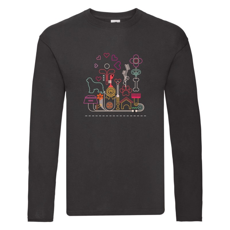 T-Shirt a maniche lunghe bambini con grafica Terranova Newfy Passion 2 T-Shirt a maniche lunghe bambini con grafica Terranova Newfy Passion 2