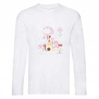 T-Shirt a maniche lunghe bambini con grafica Terranova Newfy Passion 2