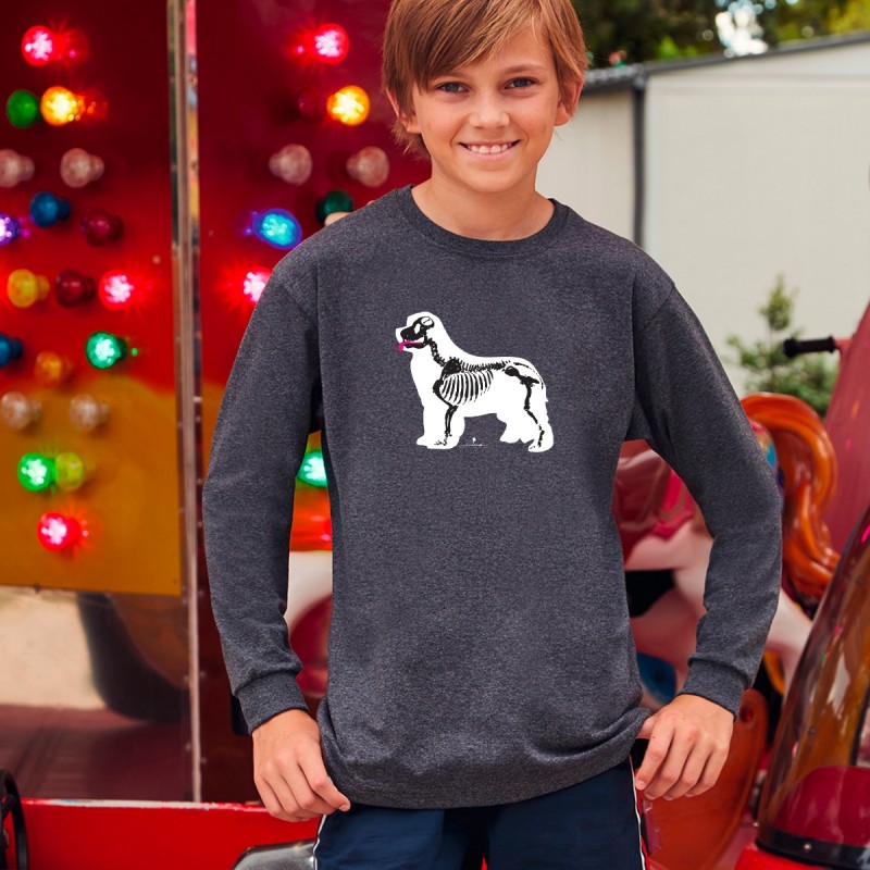 T-Shirt a maniche lunghe bambini con grafica Terranova Newfy X Ray T-Shirt a maniche lunghe bambini con grafica Terranova Newfy X Ray