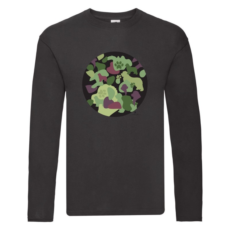 T-Shirt a maniche lunghe bambini con grafica Terranova Newfy Camouflage T-Shirt a maniche lunghe bambini con grafica Terranova Newfy Camouflage