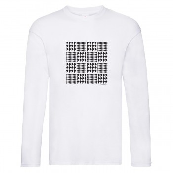 T-shirt a maniche lunghe per bambini con grafica cane Terranova Newfy Prince of Wales