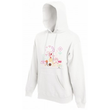 Felpa con cappuccio per bambini con grafica Terranova Newfy Passion 2