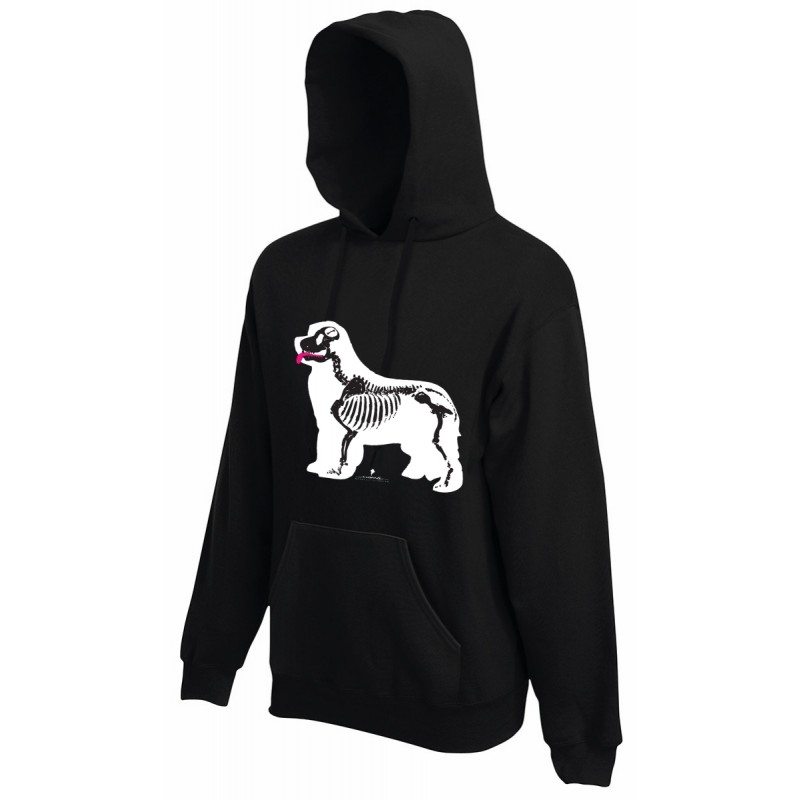 Felpa con cappuccio per bambini con grafica Terranova Newfy X Ray Felpa con cappuccio per bambini con grafica Terranova Newfy X Ray