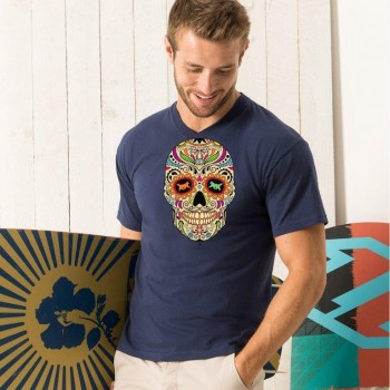 T-shirt scollo a V con grafica Terranova Newfy la noche de los muertos 2