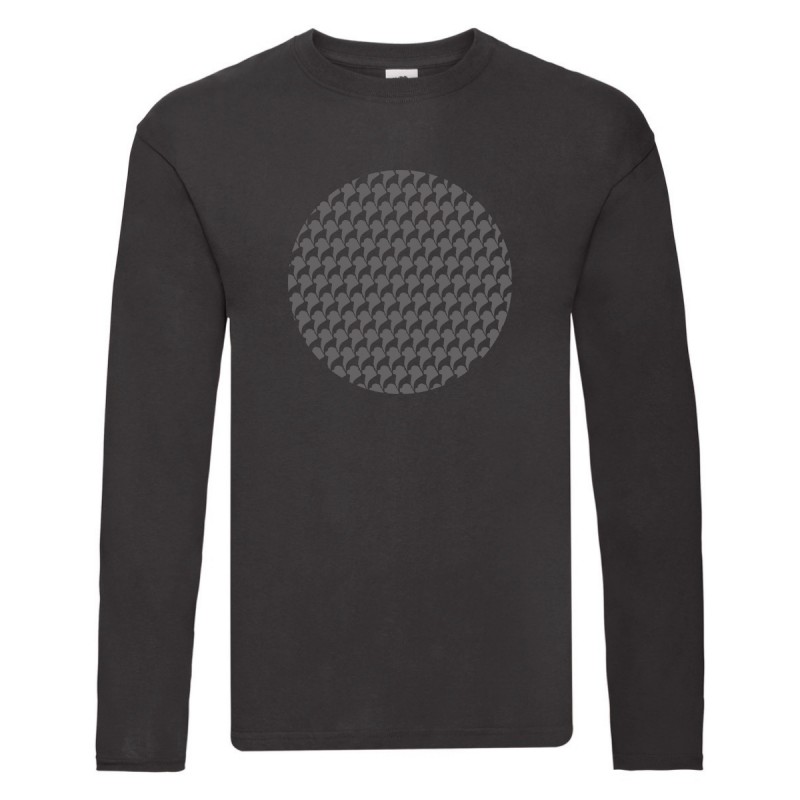 T-shirt manica lunga con grafica cane Terranova Newfy optical