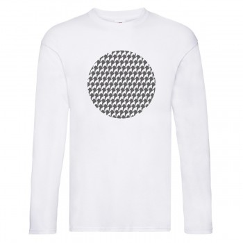 T-shirt manica lunga con grafica cane Terranova Newfy optical