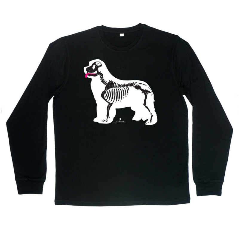 T-shirt manica lunga Superstar con grafica cane Terranova Newfy X-Ray T-shirt manica lunga Superstar con grafica cane Terranova Newfy X-Ray