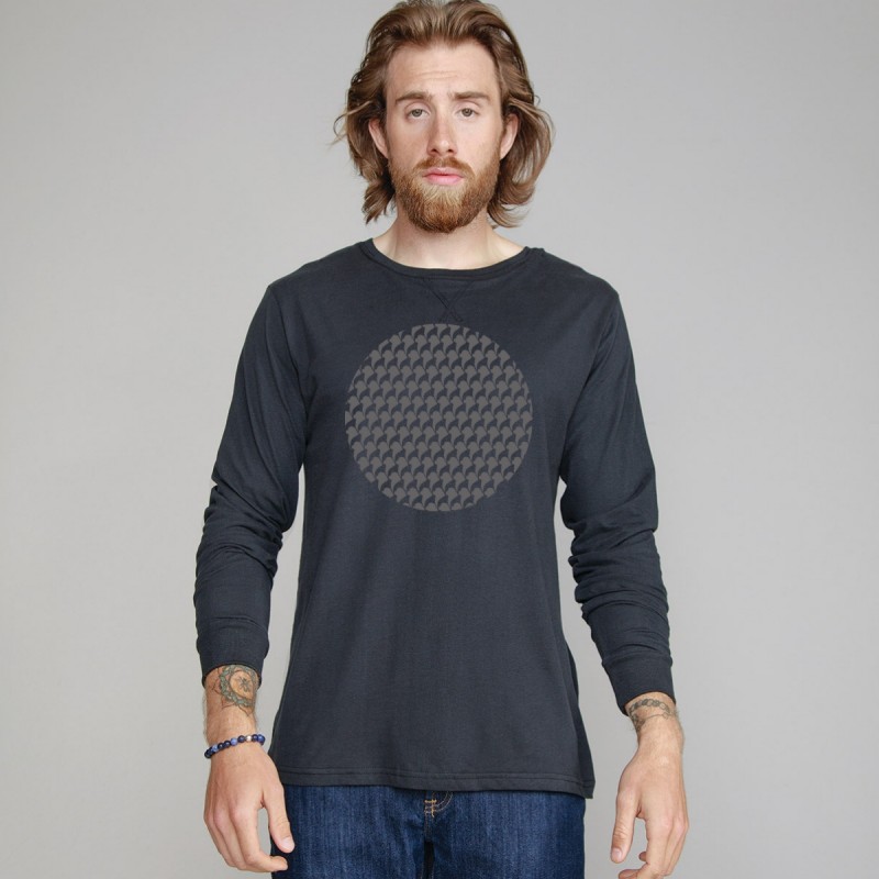 T-shirt manica lunga Superstar con grafica cane Terranova optical T-shirt manica lunga Superstar con grafica cane Terranova optical