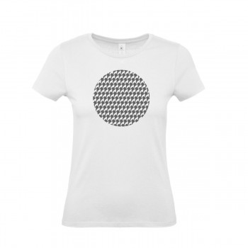 T-Shirt donna con grafica cane Terranova Newfy Optical